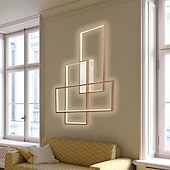 cheap Dimmable Ceiling Lights-1-Light 68 cm Wall Light / Flush Mount Lights LED Ceiling Light Aluminum Linear Painted Finishes Modern Contemporary 85-265V