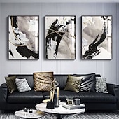 cheap Abstract Paintings-Oil Painting Hand Painted Vertical Abstract Landscape Comtemporary Modern Rolled Canvas (No Frame)
