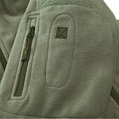 billiga Herrjackor och -rockar-herr varm militär taktisk jacka sport fleece huva jacka vinter äventyr jacka rockar utomhus vindtät flera fickor lätt jacka med hel dragkedja trenchcoat topp camping jakt fiske