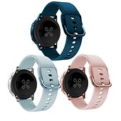 economico Cinturini per orologi Garmin-3 pezzi Cinturino per orologio  per Garmin MARQ Descent G1 Forerunner 55 245 645 Music Fenix 7S Sapphire Solar / 6S Pro / 5S Plus Fenix 7 Sapphire Solar / 6 Pro / 5 Plus Silicone Sostituzione Cinghia
