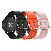 economico Cinturini per orologi Garmin-3 pezzi Cinturino per orologio  per Garmin MARQ Descent G1 Forerunner 55 245 645 Music Fenix 7S Sapphire Solar / 6S Pro / 5S Plus Fenix 7 Sapphire Solar / 6 Pro / 5 Plus Silicone Sostituzione Cinghia