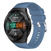 olcso Egyéb óraszenekarok-Smart Watch Band mert HUAWEI Huawei Watch GT 2e Szilikon Okos óra Szíj Puha Légáteresztő Sportszíj Hagyományos csat Csere Karszalag