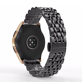baratos Pulseiras de relógio Samsung-Pulseira de Smartwatch para Samsung Galaxy Watch 5 Pro 45mm 4 Classic 42mm 46mm 3 41mm Active 2 40mm 44mm Gear Sport S3 Frontier S2 2 Neo Live Aço Inoxidável Relógio inteligente Alça Banda de metal