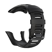 זול להקות שעונים אחרות-צפו בנד ל Suunto Ambit 3S 3R 3P 2S 2R 3 2 1 Peak Sport Run סיליקוןריצה תַחֲלִיף רצועה אלסטי נושם רצועת ספורט צמיד