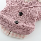 ieftine Pulovere-Câini Haine Pulovere Σακάκι Jumper Drăguţ Casul Zilnic Iarnă Cald Casul / Zilnic for Corgi Shiba Inu Bichon Frise Snautzer Pomeran