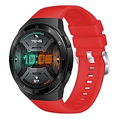 olcso Egyéb óraszenekarok-Smart Watch Band mert HUAWEI Huawei Watch GT 2e Szilikon Okos óra Szíj Puha Légáteresztő Sportszíj Hagyományos csat Csere Karszalag
