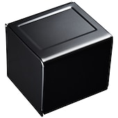cheap Toilet Paper Holders-Black Toilet Paper Holder Space Aluminum Waterproof Tissue Box Punched Shelf Wall Mount Tissue Holder New Design