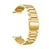 billige Samsung klokkebånd-Klokkerem til Samsung Watch 3 45mm, Galaxy Wacth 46mm, Gear S3 Classic / Frontier, Gear 2 Neo Live Rustfritt stål Erstatning Stropp 22mm Armbånd