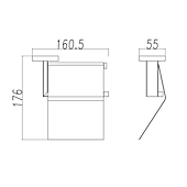voordelige Toiletrolhouders-toiletrolhouder roestvrij staal gegalvaniseerd en geborsteld badkamerrolhouder wandmontage 1st