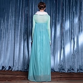 abordables Déguisements pour femmes-Elsa Robe Costume de cosplay Cosplay Robe de vacances for Femmes Adulte Noël Carnaval