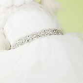economico Abbigliamento e Accessori per Cani-Cane Vestiti Matrimonio Abbigliamento per cani Vestiti del cucciolo Abiti per cani Costume per ragazza e ragazzo cane Terylene XS S M L XL XXL