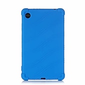 お買い得  レノボの場合-タブレット ケース カバー 用途 Lenovo Tab M7 7 inch 3rd 2nd Gen TB-7306 TB-7305F / X / I 耐埃 耐衝撃 ソリッド シリコーン