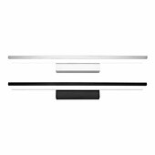 billiga Vanitylampor-led spegellampa 81cm modern/modern stil badrumslampor aluminium borstat material skåp vägglampor sminkbelysning sminklampa sminklampa minimalistisk 110-120/110-120v 32w