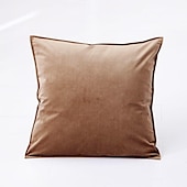 cheap Textured Throw Pillows-Decorative Toss Pillows 1 Pc Luxury Velvet Solid Color Pillow Case Cover Living room Bedroom Sofa Cushion Cover Outdoor Cushion for Sofa Couch Bed Chair Pink Blue Sage Green Purple