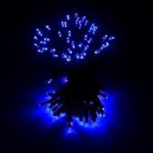 cheap Plug String Lights-LED String Lights 20m 66ft 200LED String Lights Warm White White Blue Waterproof Creative Cuttable Night Light Garden Yard Decoration Lamp for Christmas Tree Room Home Decoration
