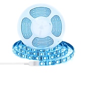 abordables Tiras de Luces LED-tiras de luces led flexibles 1m 2.5m 5m a prueba de agua o no a prueba de agua 5050 smd por metros 60 leds multicolor con fuente de alimentación de modo de conmutación dc12v