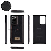 Недорогие Чехлы для Samsung-Чехол для телефона для Samsung Galaxy S24 S23 S22 S21 S20 Plus Ultra S10 Plus Note 20 Ultra кошелек чехол флип полный корпус защитный подставка однотонный PU кожа