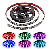 levne Ovládání přes WiFi-ovládání hudby led světelný pásek 1m 2m 3m 4m 5m 5050 rgb smd 30 ledů na metr tiktok led pásek světla s ir 24 klíčovým ovladačem usb port dc5v