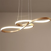 economico Design della linea-luci l.t. 1 luce 75 cm lampada a sospensione dimmerabile in acrilico lampadario a led design nota regolabile moderno per illuminazione domestica soggiorno solo dimmerabile con telecomando