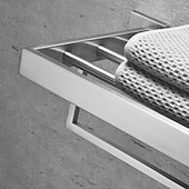 Недорогие Держатели для полотенец-Держатель для полотенец / Полка для ванной Многослойный / Креатив Современное Нержавеющая сталь 1шт - Ванная комната На стену