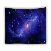 billige Planet Tapestry-galakse veggteppe tåkevev stjernehimmel veggteppe fargerik kosmisk ut romvev psykedelisk mystiske stjerner veggteppe veggoppheng til tak stue sovesal dekor&amp;amp; # 40; 92,5 &quot;× 70,5&quot;, galakse&amp;amp; # 41;