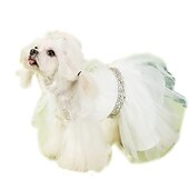 economico Abbigliamento e Accessori per Cani-Cane Vestiti Matrimonio Abbigliamento per cani Vestiti del cucciolo Abiti per cani Costume per ragazza e ragazzo cane Terylene XS S M L XL XXL