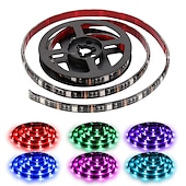 cheap USB Strip Lights-App Intelligent Control Bluetooth Mesh Smart Led Lights Strip 1M 2M 3M 4M 5M 5050 RGB SMD 30 LEDs Per Meters with IR 24 Key Controller USB Port DC5V