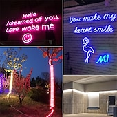 billige Neon LED-lys-220v led neon fleksibel stripe tau lys vanntett smd2835 120led/m med strømplugg rgb farge skiftende 8x16mm 5m 10m 20m