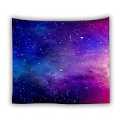 billige Planet Tapestry-galakse veggteppe tåkevev stjernehimmel veggteppe fargerik kosmisk ut romvev psykedelisk mystiske stjerner veggteppe veggoppheng til tak stue sovesal dekor&amp;amp; # 40; 92,5 &quot;× 70,5&quot;, galakse&amp;amp; # 41;