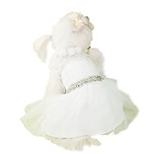 economico Abbigliamento e Accessori per Cani-Cane Vestiti Matrimonio Abbigliamento per cani Vestiti del cucciolo Abiti per cani Costume per ragazza e ragazzo cane Terylene XS S M L XL XXL