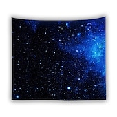 billige Planet Tapestry-galakse veggteppe tåkevev stjernehimmel veggteppe fargerik kosmisk ut romvev psykedelisk mystiske stjerner veggteppe veggoppheng til tak stue sovesal dekor&amp;amp; # 40; 92,5 &quot;× 70,5&quot;, galakse&amp;amp; # 41;