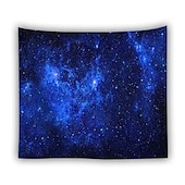 billige Planet Tapestry-galakse veggteppe tåkevev stjernehimmel veggteppe fargerik kosmisk ut romvev psykedelisk mystiske stjerner veggteppe veggoppheng til tak stue sovesal dekor&amp;amp; # 40; 92,5 &quot;× 70,5&quot;, galakse&amp;amp; # 41;