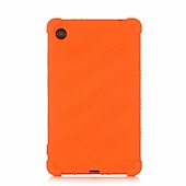 お買い得  レノボの場合-タブレット ケース カバー 用途 Lenovo Tab M7 7 inch 3rd 2nd Gen TB-7306 TB-7305F / X / I 耐埃 耐衝撃 ソリッド シリコーン