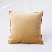 cheap Textured Throw Pillows-Decorative Toss Pillows 1 Pc Luxury Velvet Solid Color Pillow Case Cover Living room Bedroom Sofa Cushion Cover Outdoor Cushion for Sofa Couch Bed Chair Pink Blue Sage Green Purple