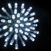 رخيصةأون يعمل بالبطاريات-3 متر 6 متر 10 متر LED سلسلة أضواء الكريسماس 20 40 80 LED لعيد الميلاد عطلة حفل زفاف غرفة نوم الفناء الديكور عيد الميلاد المتعري أضواء الجنية