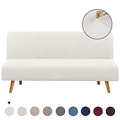 baratos Capa do sofá futon.-capa de futon capa de sofá elástica capa de sofá de amor capa de sofá para cães animal de estimação, capa de sofá-cama capa de sofá lavável protetor de móveis macio durável