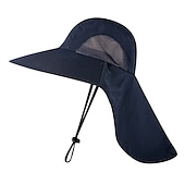 levne Outdoorové pokrývky hlavy-Slamák Dağcı Şapkası Boonie klobouk Čepice Přenosný Rychleschnoucí Odolný vůči UV záření Léto Široký okraj Pánské Dámské Rybaření Činnost