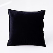 cheap Textured Throw Pillows-Decorative Toss Pillows 1 Pc Luxury Velvet Solid Color Pillow Case Cover Living room Bedroom Sofa Cushion Cover Outdoor Cushion for Sofa Couch Bed Chair Pink Blue Sage Green Purple