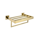 Недорогие Держатели для полотенец-Держатель для полотенец / Полка для ванной Многослойный / Креатив Современное Нержавеющая сталь 1шт - Ванная комната На стену