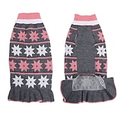 abordables Vêtements &amp; accessoires-Chien Petits Animaux à Fourrure N / C Pull Robe Manteau pour Chien Robe pour Chien Chemise pour Chien / T-shirt pour Chien Chaud Vêtements pour chiens