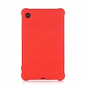 お買い得  レノボの場合-タブレット ケース カバー 用途 Lenovo Tab M7 7 inch 3rd 2nd Gen TB-7306 TB-7305F / X / I 耐埃 耐衝撃 ソリッド シリコーン