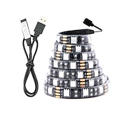 お買い得  防水ストリップライト-usb led ストリップ ライト 1 〜 5 メートル 3.3 〜 16.4 フィート smd 5050 rgb 変色 dc5v デスク スクリーン テレビ バックライト ip65 防水