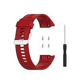 cheap Garmin Watch Bands-Watch Band for Garmin Forerunner 35/30, Approach S10 Silicone Replacement  Strap Breathable Sport Band Classic Buckle Wristband