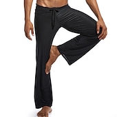 cheap Yoga Pants &amp; Bloomers-Men&#039;s Yoga Pants Drawstring Quick Dry Lightweight Fitness Gym Workout Running Pants / Trousers Bottoms White Black Gray Sports Activewear Stretchy Loose