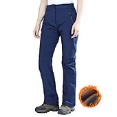 economico Pantaloni e pantaloncini-pantaloni foderati in pile idra da donna pantaloni da sci da neve impermeabili isolati impermeabili in softshell
