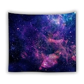 billige Planet Tapestry-galakse veggteppe tåkevev stjernehimmel veggteppe fargerik kosmisk ut romvev psykedelisk mystiske stjerner veggteppe veggoppheng til tak stue sovesal dekor&amp;amp; # 40; 92,5 &quot;× 70,5&quot;, galakse&amp;amp; # 41;