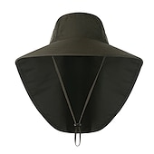 levne Outdoorové pokrývky hlavy-Slamák Dağcı Şapkası Boonie klobouk Čepice Přenosný Rychleschnoucí Odolný vůči UV záření Léto Široký okraj Pánské Dámské Rybaření Činnost