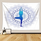 billige boho billedvev-indisk syv chakra meditasjon billedvev yoga studio billedvev romdekorasjoner indre fred veggteppe reiki åndelig helbredende gave