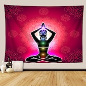 billige boho billedvev-indisk syv chakra meditasjon billedvev yoga studio billedvev romdekorasjoner indre fred veggteppe reiki åndelig helbredende gave