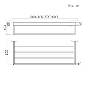 Недорогие Держатели для полотенец-Держатель для полотенец / Полка для ванной Многослойный / Креатив Современное Нержавеющая сталь 1шт - Ванная комната На стену